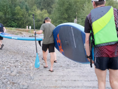 Group Paddle Board Pic
