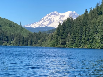 Mineral Lake Paddleboard View