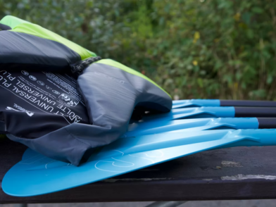 Paddle and Life Jacket
